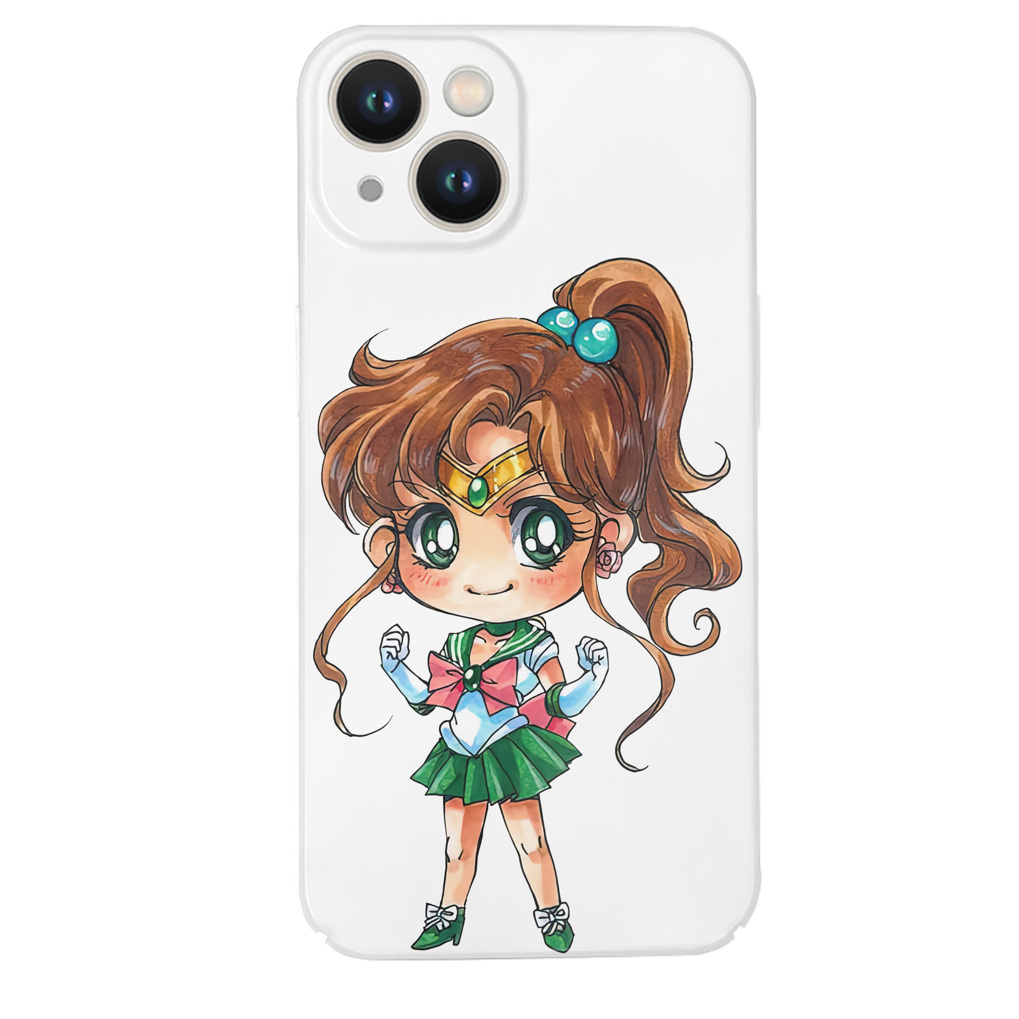 （画像用） 美少女戦士セーラームーン 木野 まこと きの まこと Sailor Moon Kino Makoto （セーラージュピター；Sailor Jupiter） 【iPhone 14シリーズ対応】ハードケース